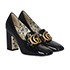 Gucci GG Victoire Block Heels, side view