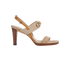 Gucci Bamboo Heeled Sandals, front view