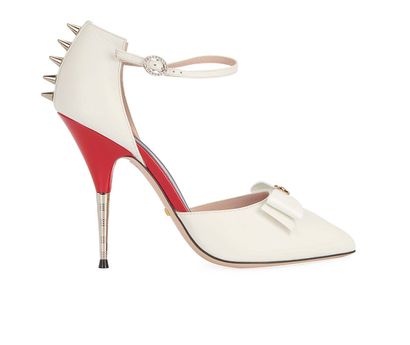 Gucci Sadie Spike Pumps, front view