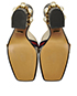 Gucci Peyton GG Pearl Studded Mules, top view