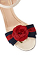 Gucci Flower Strap Heeled Sandals, other view