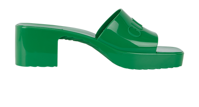 Gucci Logo Mules, front view
