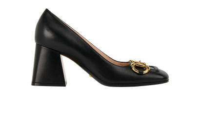 Gucci Horsebit Heels, front view