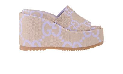 Gucci Jumbo GG Wedges, front view