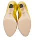 Gucci Lesley Pumps, £180, Shoes, Gold, Leather, Top view