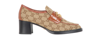 Gucci GG Supreme Mocassin, front view