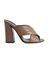 Gucci Webby Mules, front view