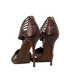 Gucci Inga T-Strap Sandals, back view