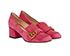 Gucci Fringed Marmont Midi Heel, side view