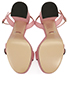 Gucci Marmont Platform Sandals 85, top view