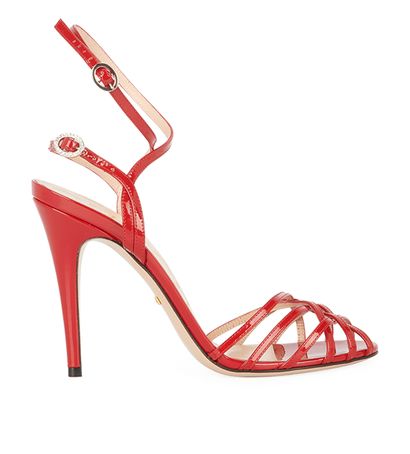 Gucci Strappy Heels, front view