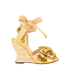 Gucci Espadrilles Wedges, front view