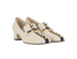Gucci Crystal Mid Heel Loafer Pumps, side view