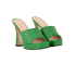 Gucci Marmont Studded Platform Sandals, side view