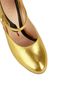 Gucci Gold Lesley Mary Jane Heels, other view