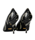Gucci x Balenciaga Hacker Project Knife Heels, back view