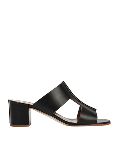 Hermes Ostia Mule Heels, front view