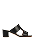 Hermes Ostia Mule Heels, front view