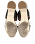 Hermes Ostia Mule Heels, top view