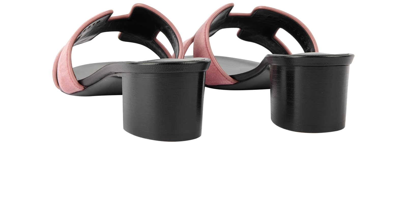 Hermes Oasis Sandals, &pound;495, Shoes, Pink, Suede, Back view