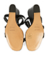 Hermes Strap Open Wedge Sandals, top view