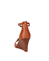 Hermes Calfskin Dian Wedges, back view