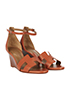Hermes Calfskin Dian Wedges, side view