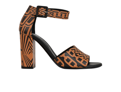 Hermes Antalya Sandals, £350, Shoes, Black/Brown, Leather, Front view