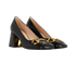 Gucci Horsebit Block Heel Pumps, side view