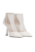 Jimmy Choo Kix 100 Mesh Heels, side view