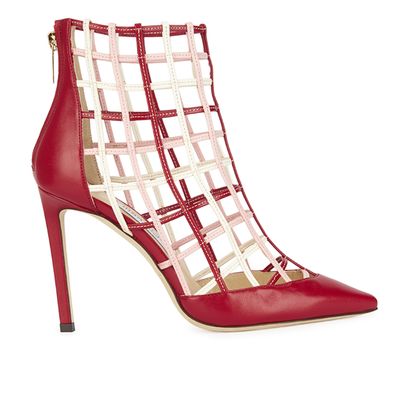 Jimmy Choo Sheldon 100 Caged Heels, front view