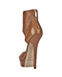 Jimmy Choo Zip Heel Platform Pumps 
