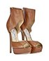 Jimmy Choo Zip Heel Platform Pumps 