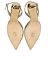 Jimmy Choo Sparkle Slingbacks, top view