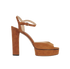 Jimmy Choo Peachy 125 Sandals, front view