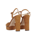 Jimmy Choo Peachy 125 Sandals, back view