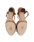 Jimmy Choo Peachy 125 Sandals, top view