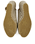 Jimmy Choo Woven Platform Wedges, top view