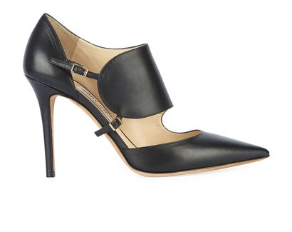 Jimmy Choo Heath Monk-Strap Pumps, front view