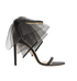 Jimmy Choo Aveline 100 Bow Sandals, front view