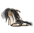 Jimmy Choo Aveline 100 Bow Sandals, side view