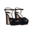 Jimmy Choo Heloise 120 Platform Sandals, side view