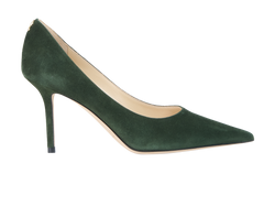 Jimmy Choo Love 85, Suede, Green, UK 3.5, B/DB, 3*