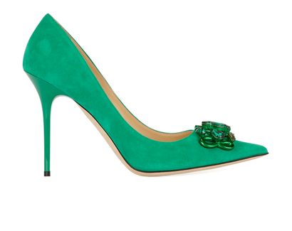 Jimmy Choo Embellished Heels, front view
