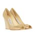 Jimmy Choo Peep Toe Wedges, side view