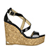 Jimmy Choo Cork Wedges, front view