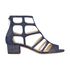 Jimmy Choo Ren 35 Denim Sandals, front view
