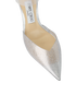 Jimmy Choo Saeda 100 Heels, £280, Shoes, Silver, Crystal/Leather/Plastic, Other view