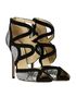 Jimmy Choo Tempest Sequin Sandals, side view