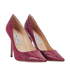 Jimmy Choo Abel Snake Embossed Pumps, side view